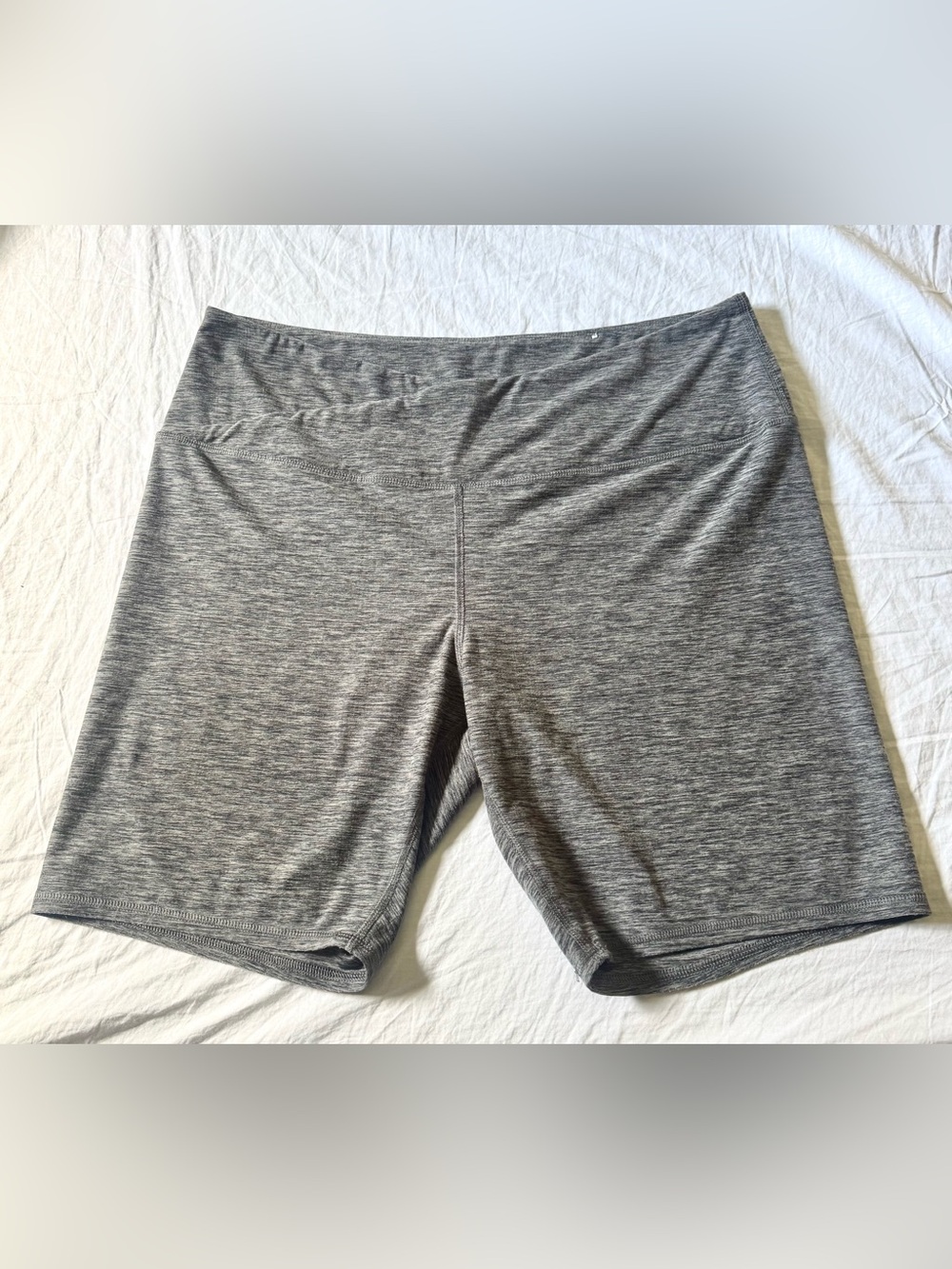 Woman’s Maurices High Rise 8” Crossover Bermuda Luxe Biker Shorts Plus Size 1X